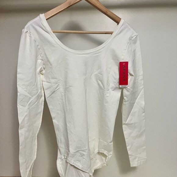 NWT - Spanx Base Body Suit powder M - Picture 1 of 5